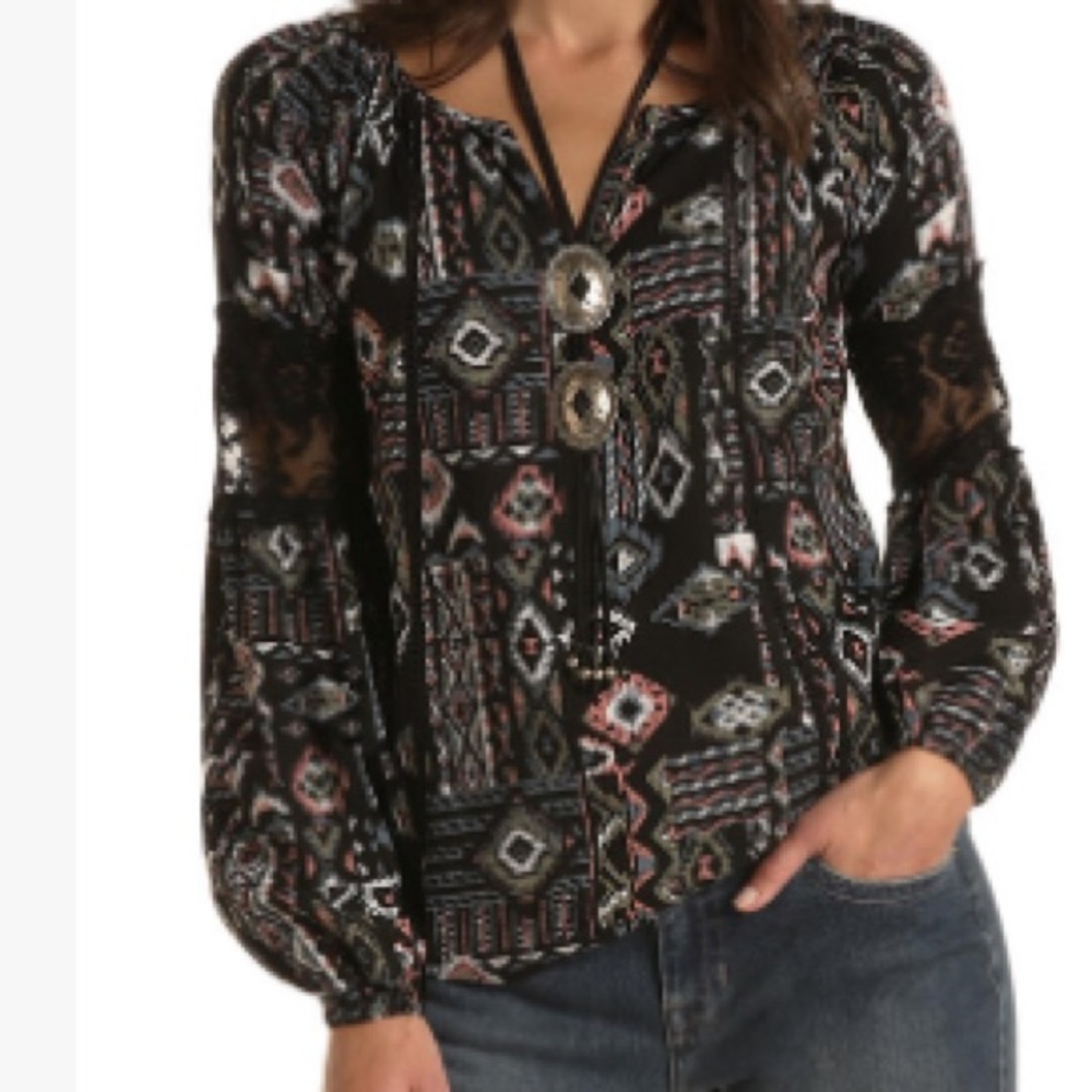Panhandle blouse